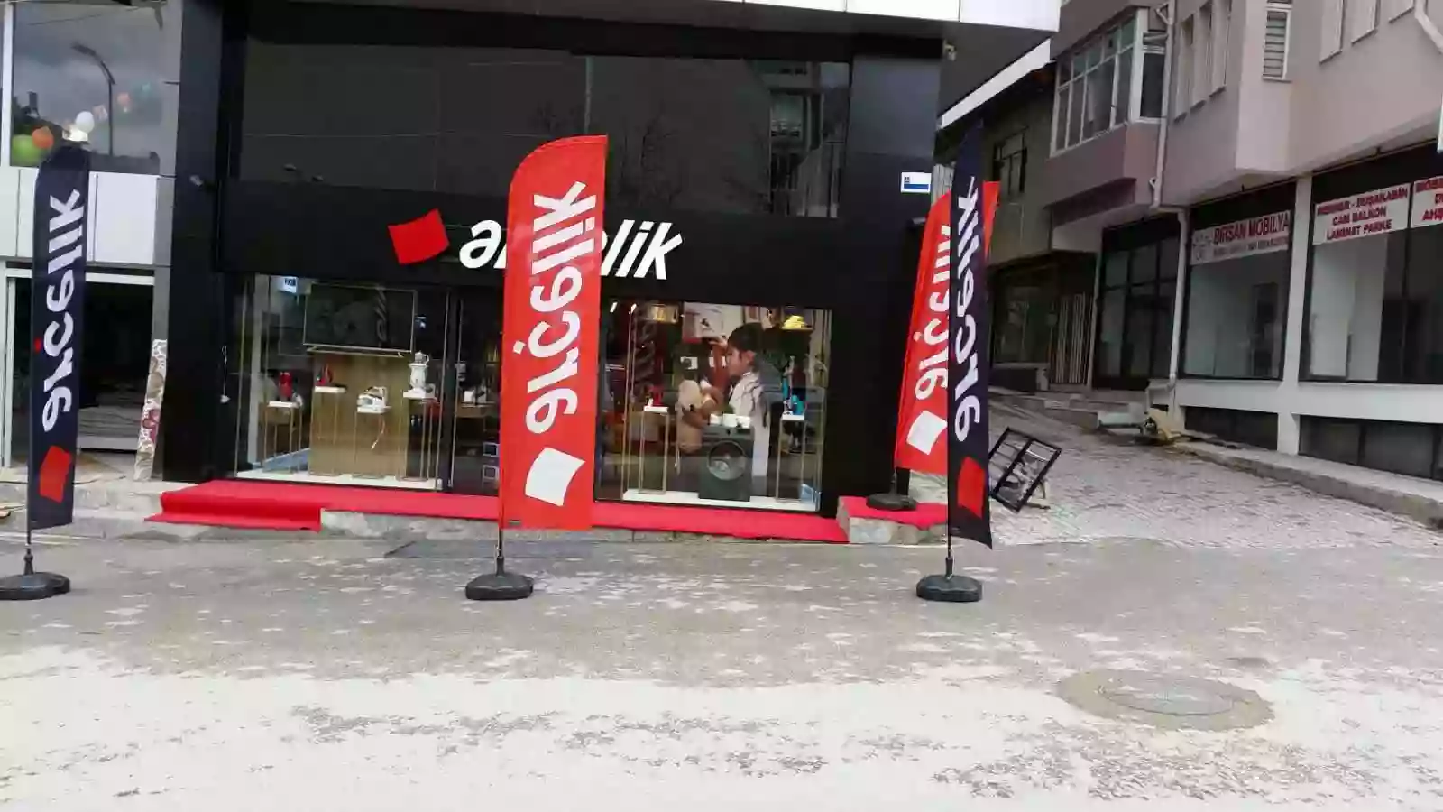 Beyaz Eşya Teknik Servis Yelken Bayrağı Örnekleri