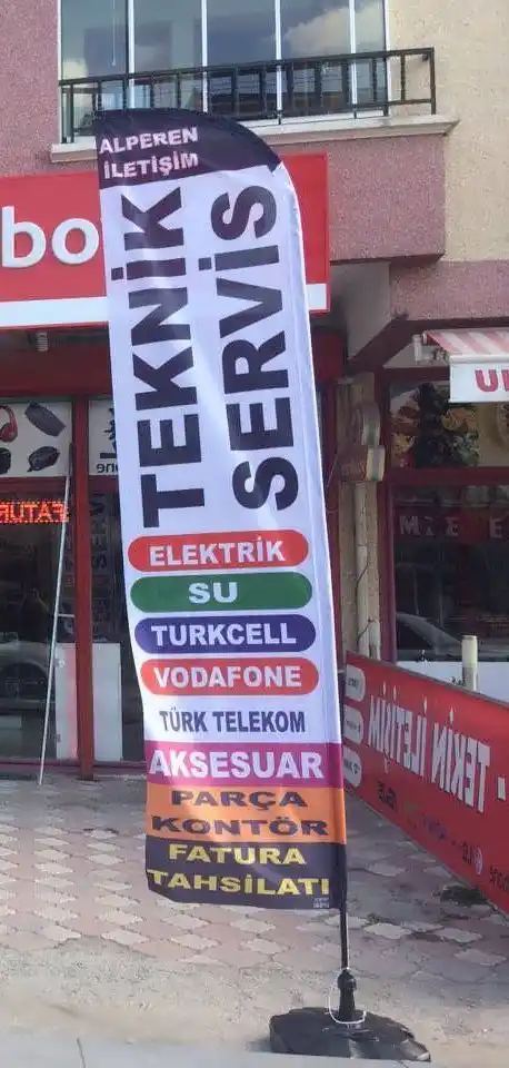 Cep Telefoncu Teknik Servis Plaj Bayrağıları