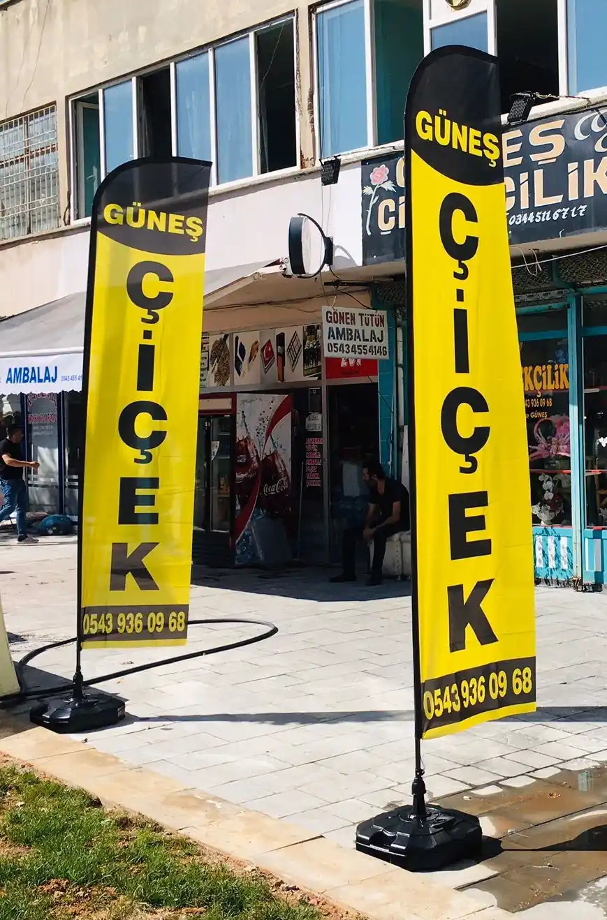 Çiçekçi Plaj Bayrağıları