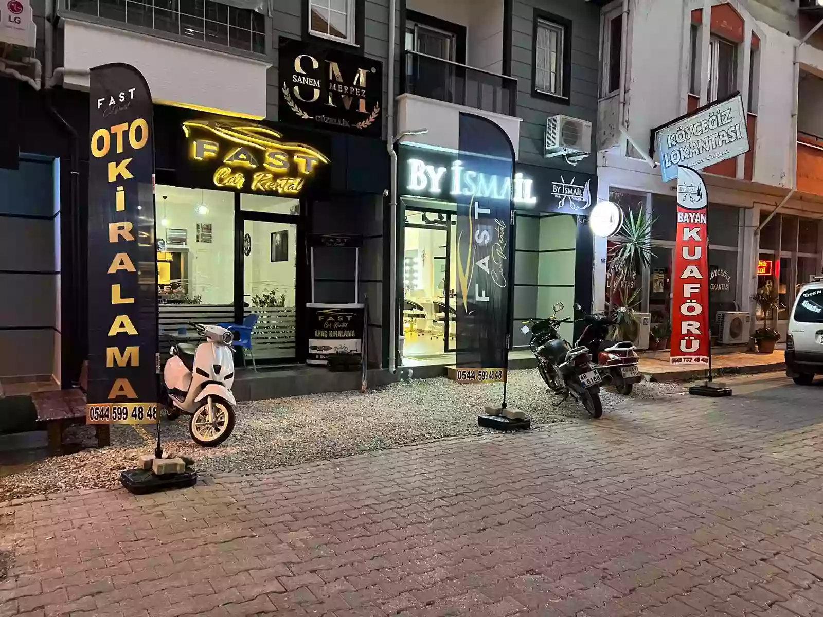 Oto Kiralama Plaj Bayrağı Örnekleri