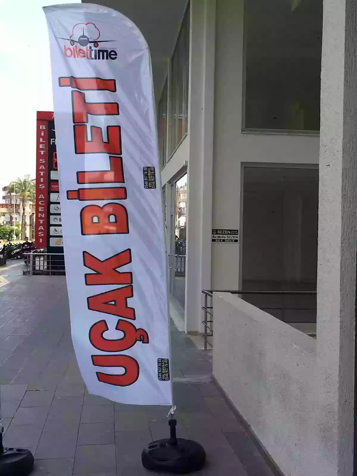 Havayolu Firmaları Plaj Bayrağıları Örnekleri