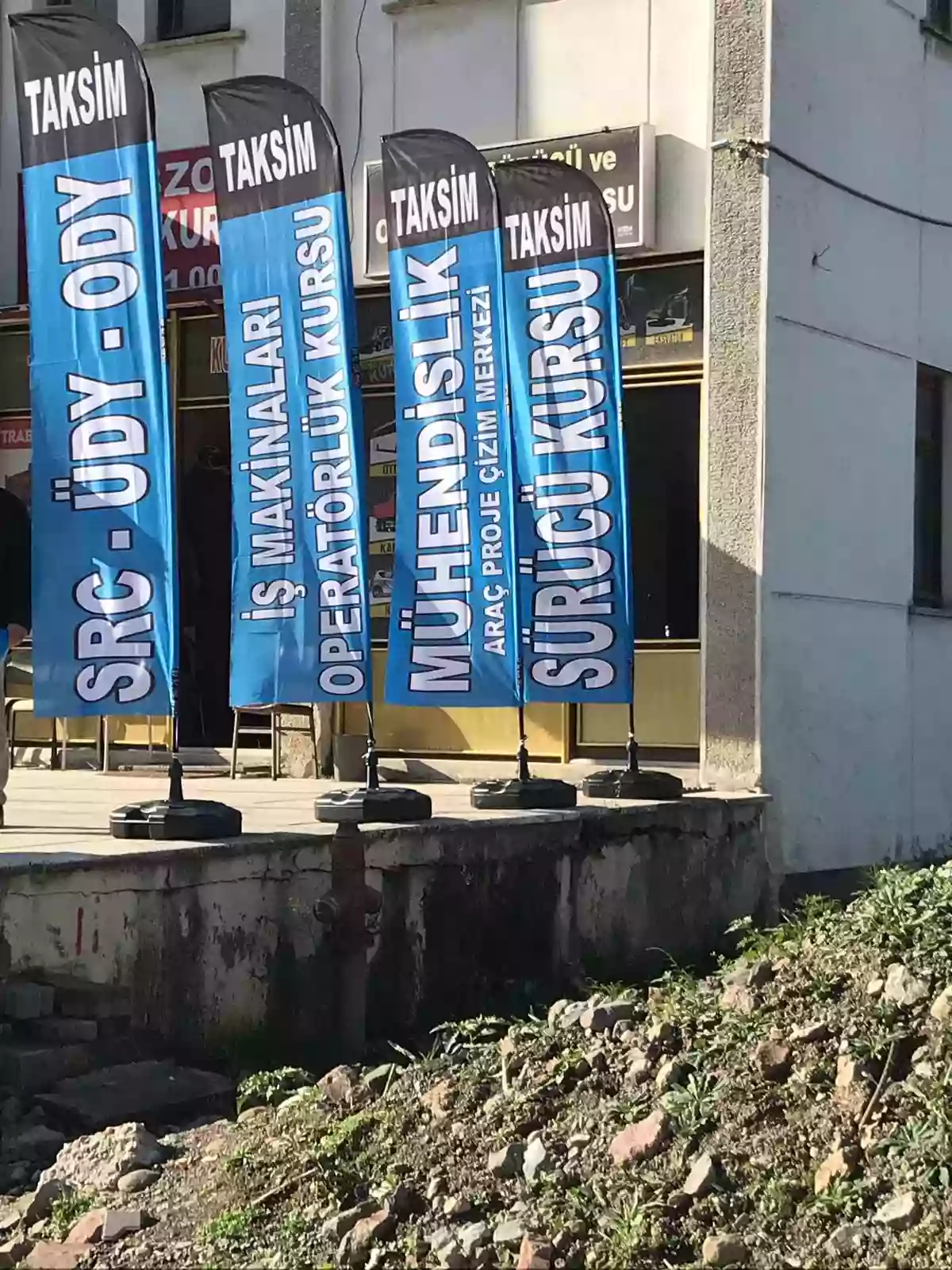 Sürücü Kursu Plaj Bayrağı Örnekleri